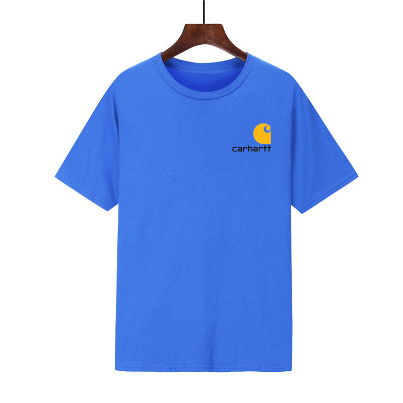 クロスボーダーヨーロッパとアメリカの新しい男性と女性のガーデンネックTシャツカーハートプリントトレンディなブランドメンズカジュアル半袖Tシャツ綿メーカー卸売|undefined