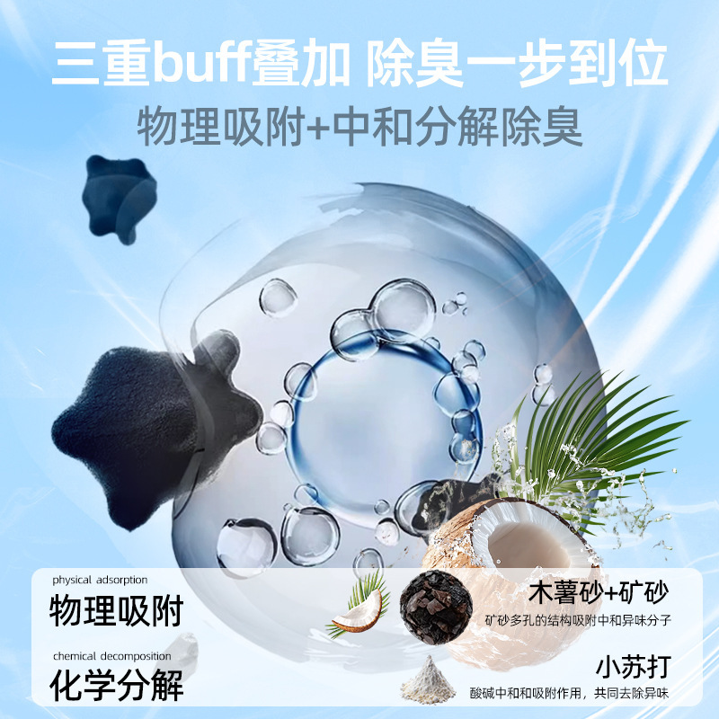 Sandia para gatos mezclada de yuca tofu arena para gatos arena vegetal arena para gatos bentonita arena para gatos super desodorante sandia para gatos de yuca bolsa grande 30 jin