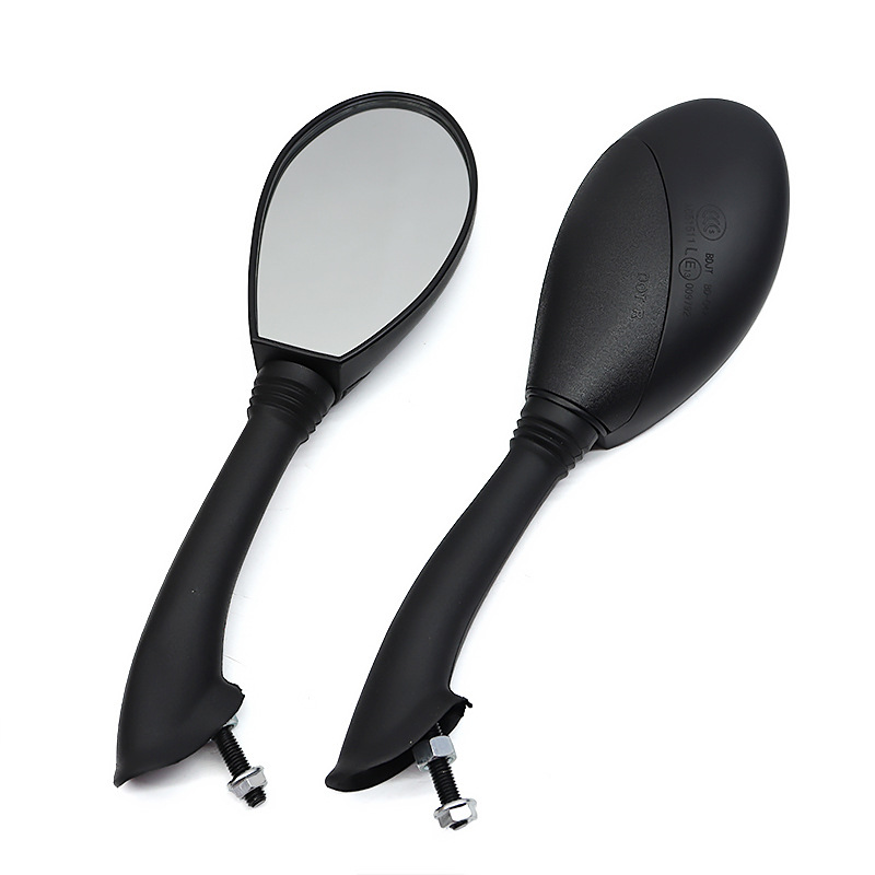 Suitable for Piaggio Motorcycle Rearview Mirror, Electric Vehicle Reflector, M8Mm Modified Oval Reversing Mirror