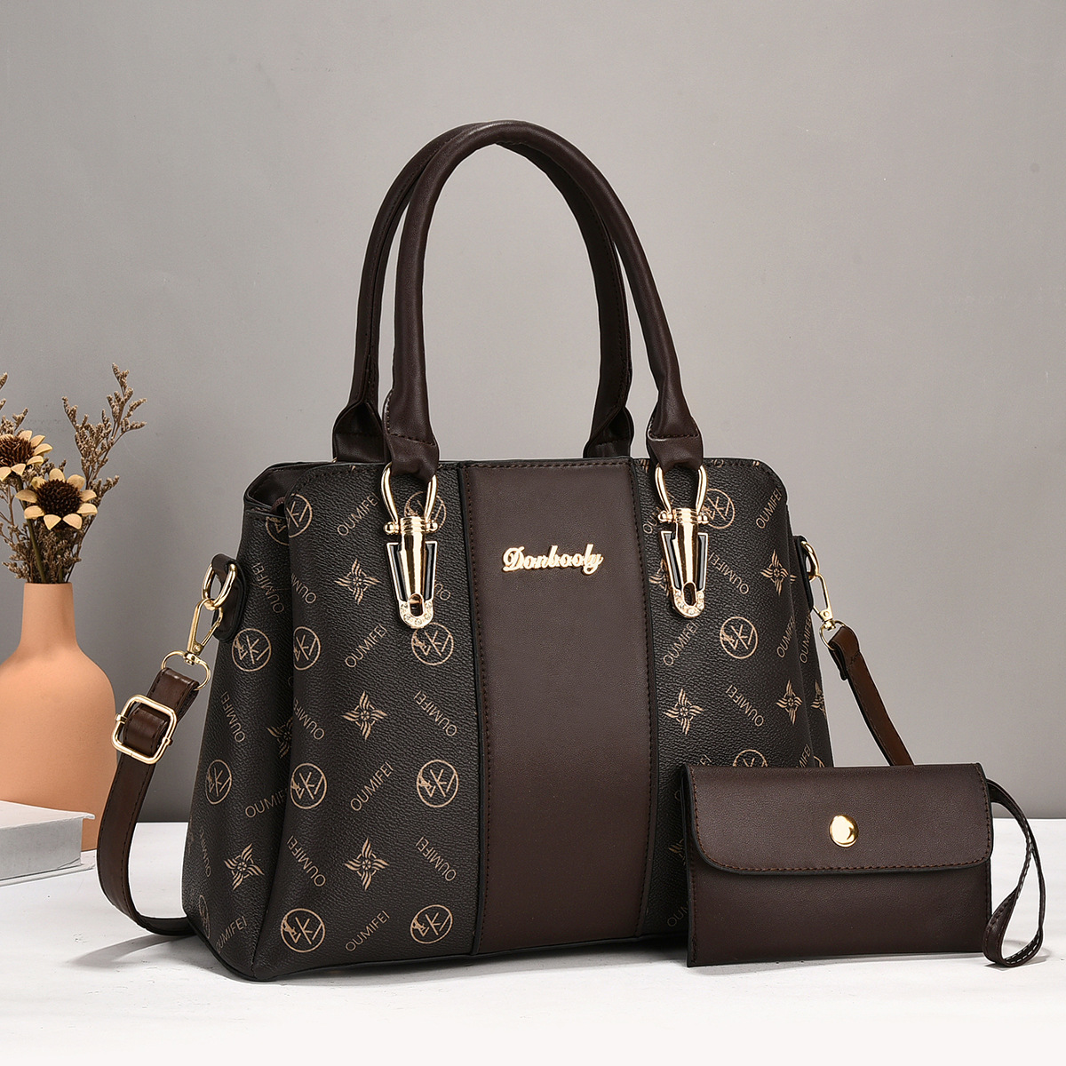 Bolso de hombro de mamá, bolso de mano de otoño y invierno, temperamento nuevo bolso grande, bolso de moda coreano, bolso de mujer, bolso de mujer