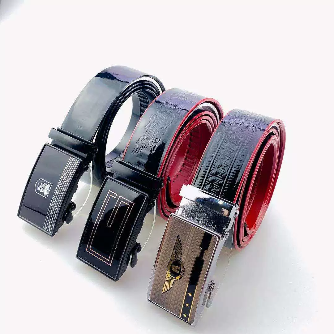 Special thickened beef tendon belt with full brace color automatic belt for men, manufacturer spot