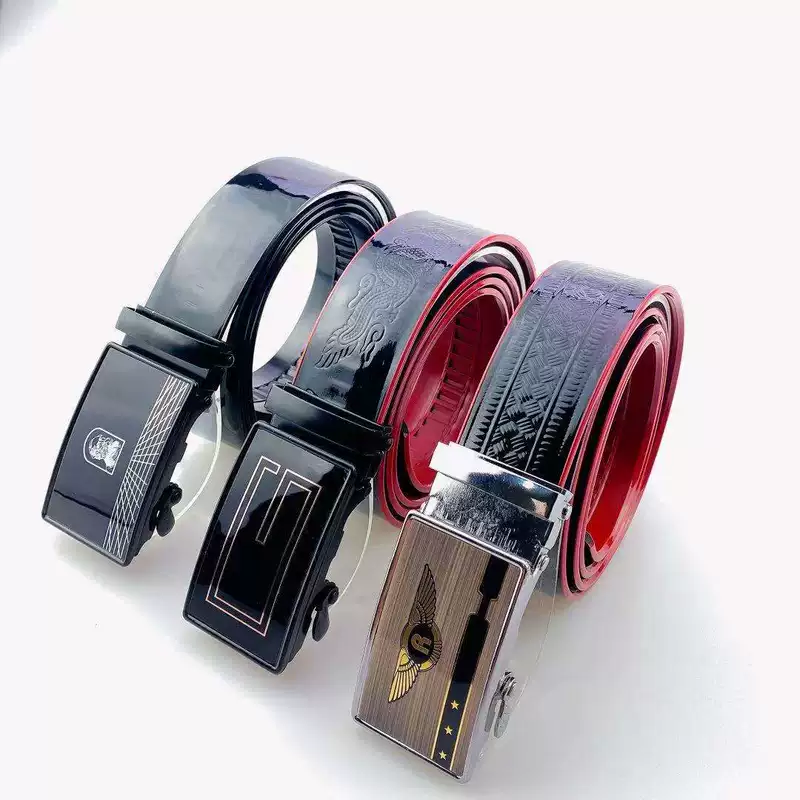 Special thickened beef tendon belt with full brace color automatic belt for men, manufacturer spot