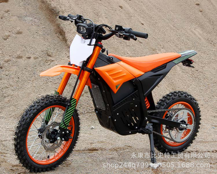 1200W Electric Off-Road Vehicle, Mountain Motorcycle, 48V20.8A Competitive Racing Lithium Battery, Adult Model