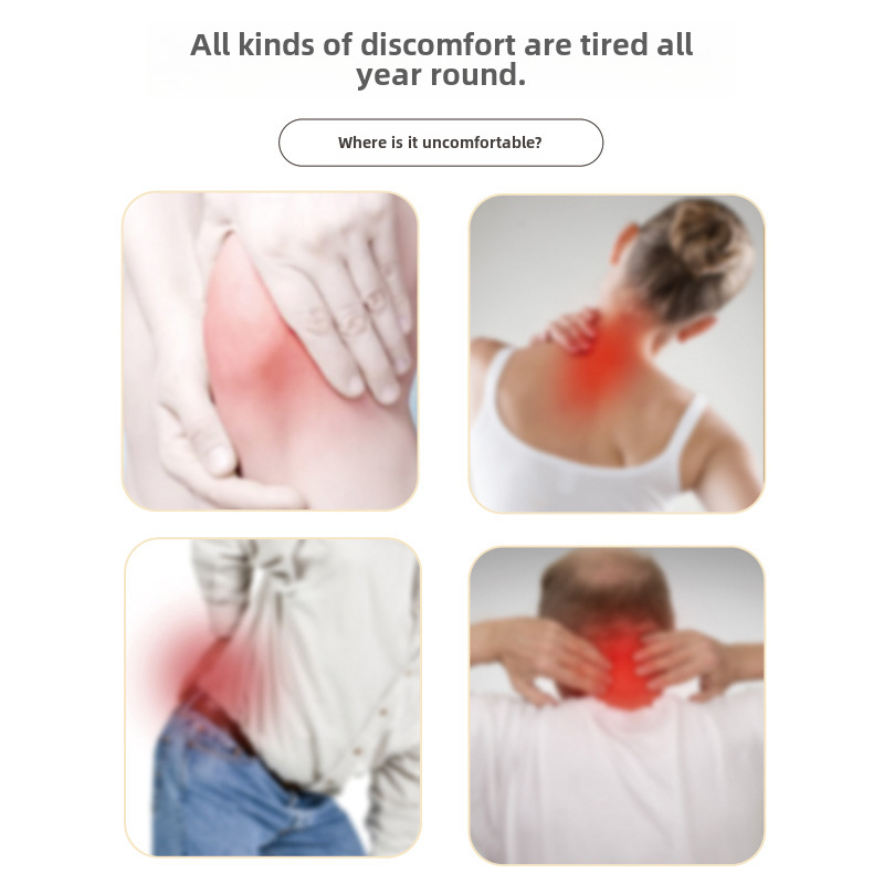 White Cloud Mountain Flower City Bone Penetrating Plaster for External Use - Joint Knee Cervical Lumbar Pain and Fever Massage Wholesale Bone Penetrating Plaster