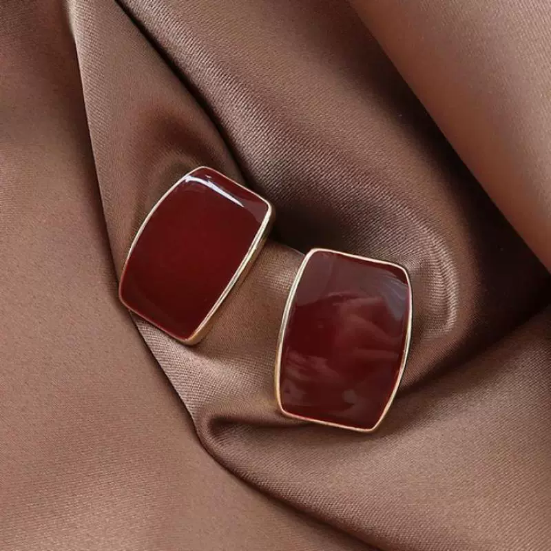 Серьги, серебряные иглы, стиль Шанель, серебро 925 пробы, легкий роскошный стиль, высококачественный стиль