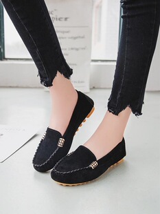 W 79709 Flat Slip On Lazy Shoes Women �\�ڶ���Ь �W���羳��