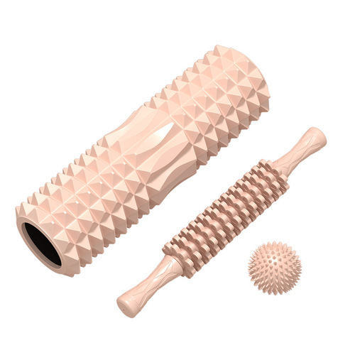 Foam roller muscle relaxation slim roller mace calf massage stick fitness professional equipment roller yoga column