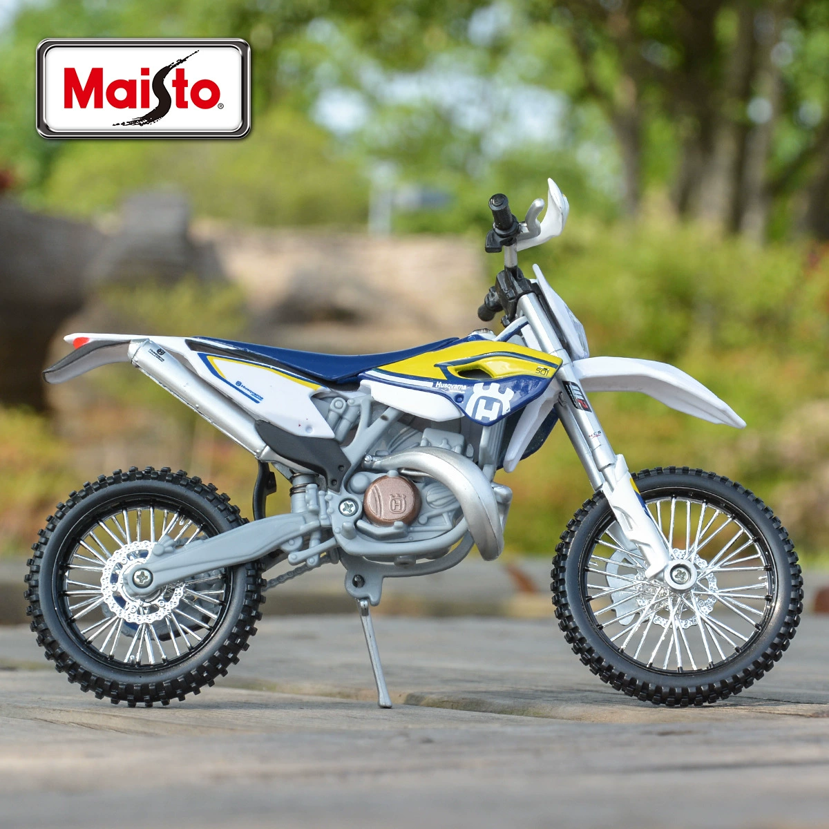 Michi Tu 1:12 Huswana Husqvarna Fe 501 внедорожный мотоцикл модель готовая к использованию