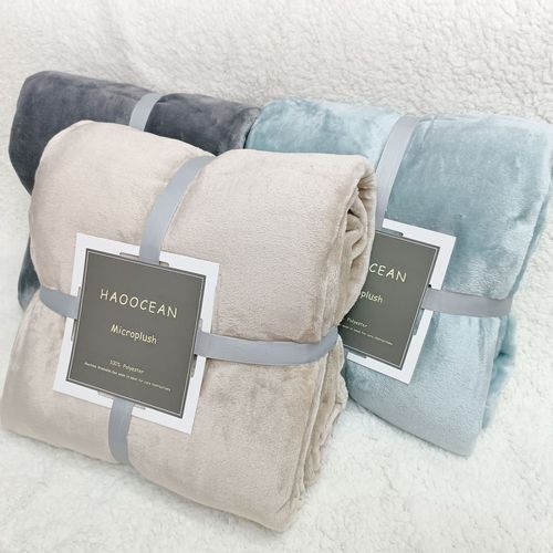 Throw Blanket Office Nap Blanket Single Nap Blanket Rest Blanket Coral Fleece Sofa Leg Cover Autumn and Winter New Arrival