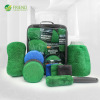 undefined9 Car Wash suit automobile cosmetology clean Cleaning towel Car Wash glove towel Dishcloth wax sponge Wheel hubundefined