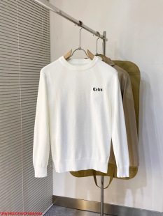 1.1 Correct Version of Miu Autumn and Winter New Celine C Home Cel Classic Letter Embroidered Cashmere Blended Sweater for Men and Women