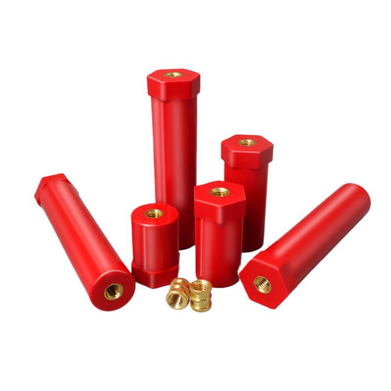 绝缘子低压绝缘柱新能源间隔柱固定住铜排螺柱铜芯支柱全批发