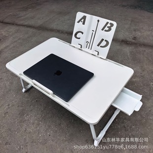Multifunctional Folding Table for Dormitory, Bedroom, Bay Window, Sofa, Computer Stand, 17