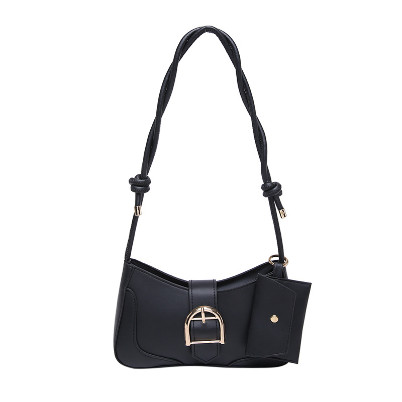 Nicho popular crescente bolso debajo de la axila 2024 invierno nuevo bolso de mujer bolso de hombro simple bolso cuadrado