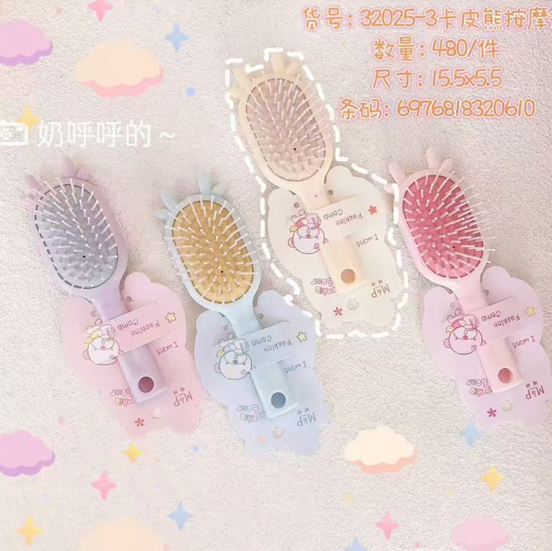 明牌のキャンディー色のエアクッションの美容櫛の少女のかわいい女の子の携帯の小さい櫛のエアバッグは櫛の卸売りをマッサージします。|undefined