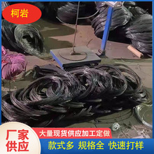 出口印尼用BWG21退火黑铁丝建筑用双圈截断铁丝扣丝0.83MM高抗拉
