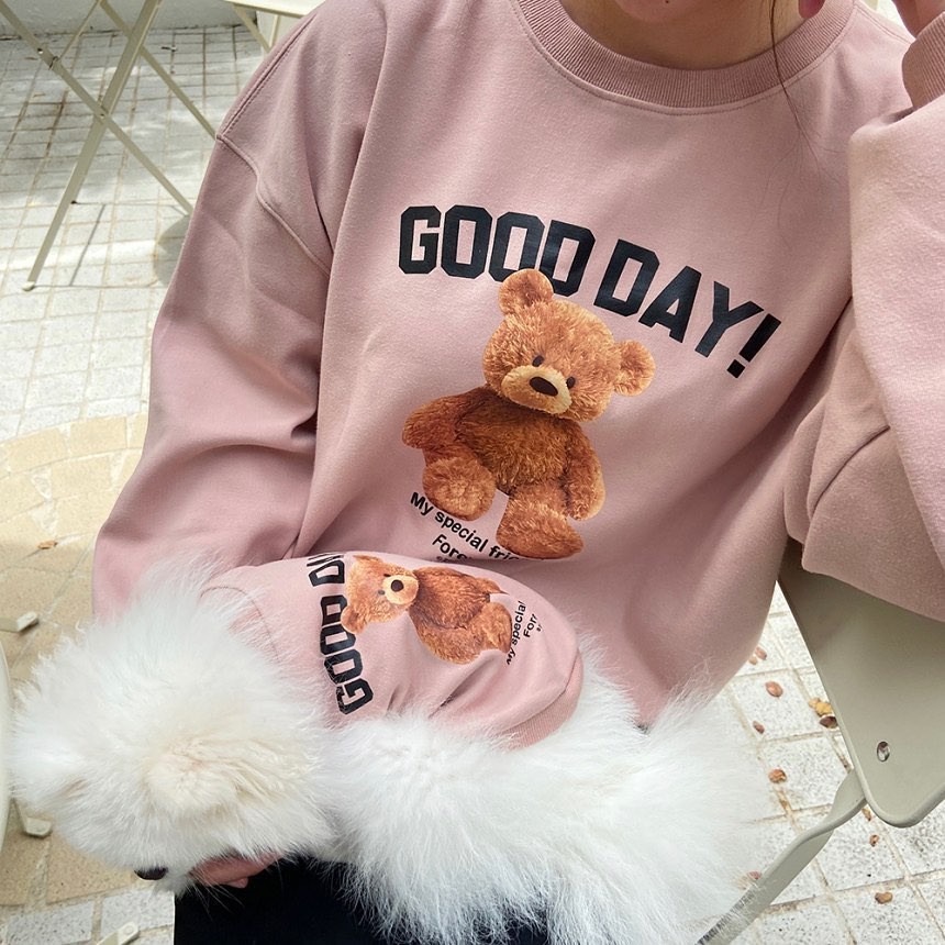 Mascota peluche cachorro suéter oso gato bomei york schnauzer pequeño cachorro ropa