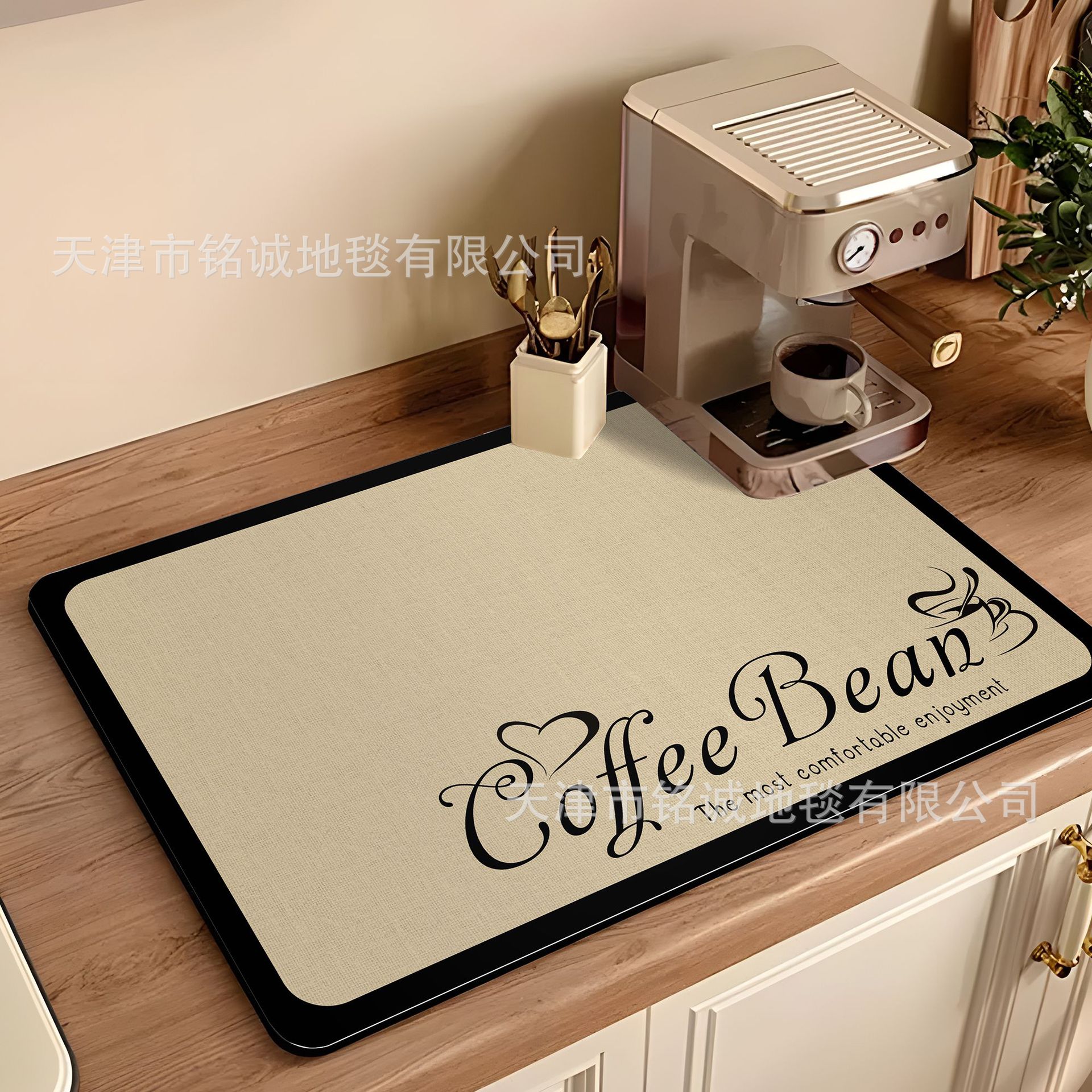 활기찬 심장 커피