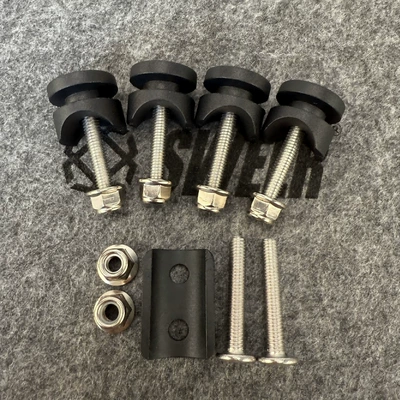 Accessories Kit Brand New Motorcycle Tail: Motosiklet ləvazimatları və aksesuarları - round-rod-single-sided-plastic-groove-buckle