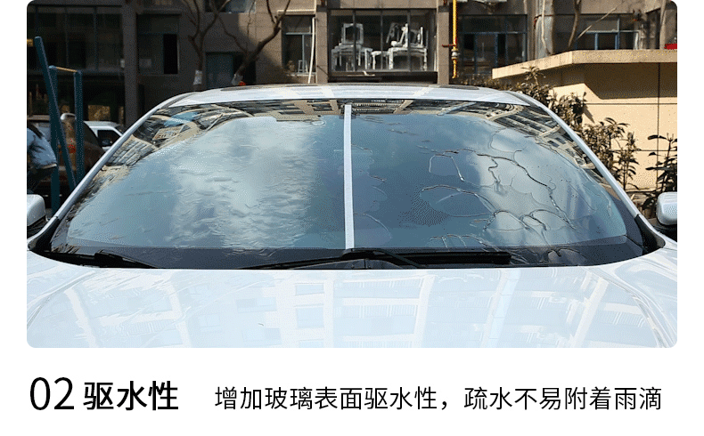 Car rain-proof fog agent window windshield rain-proof cleaning wiper sponge wipe oil film remover