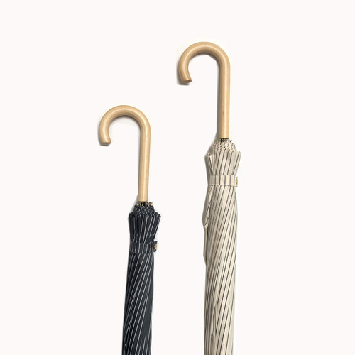 Reinforced wind-resistant straight handle umbrella line long handle straight umbrella 16K curved hook wooden handle umbrella automatic umbrella advertising umbrella logo