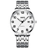 Classic watch for elderly, waterproof calendar suitable for men and women, quartz watches for leisure