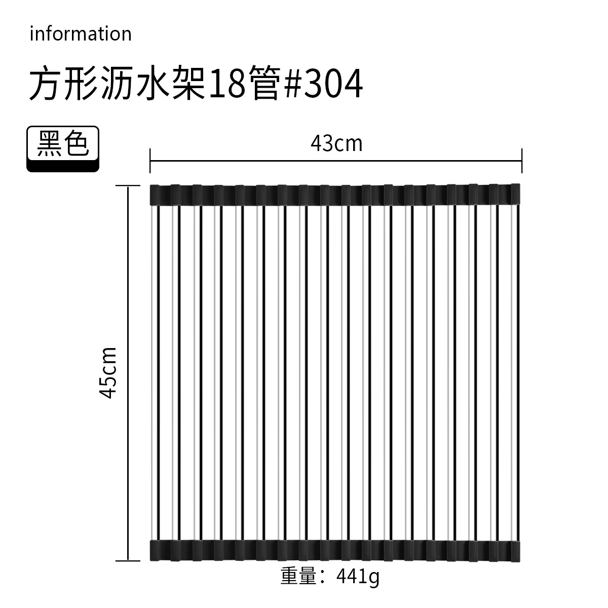 Cocina hogar 304 Escritorio de acero inoxidable integrado plegable tubo cuadrado plato taza obturador fregadero drenaje estante