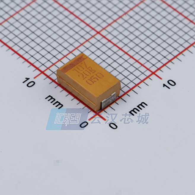 T495D107M020ATE200 KEMET 钽电容 100μF 200mΩ@  100kHz ±