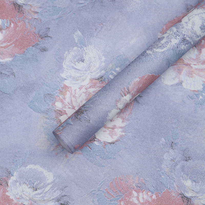 Sueño de nuevo jardín vintage papel de embalaje de flores pintura al óleo papel Kraft material de la tienda de flores al por mayor ramo bolsa de regalo Flor de Papel