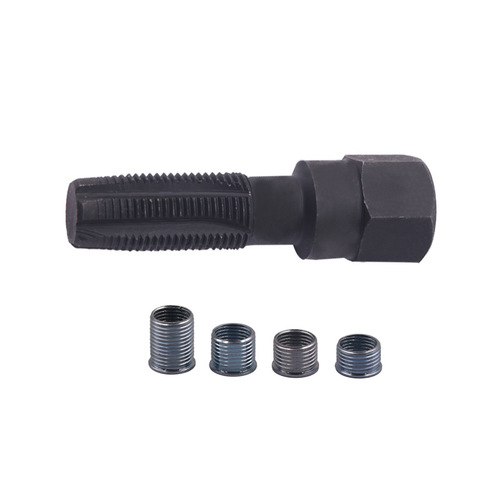 Motorcycle spark plug thread tapping screw hole repair tool thread tapping tool slide screw repair hole