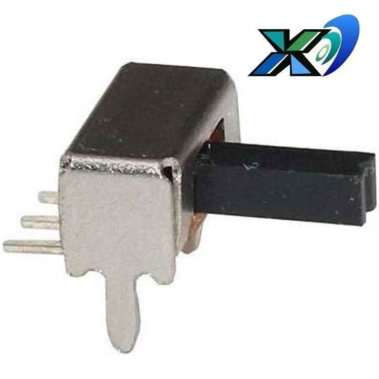 卧式2档拨动开关两档 侧拨2位拨动开关两位  两档滑动开关2档贴片