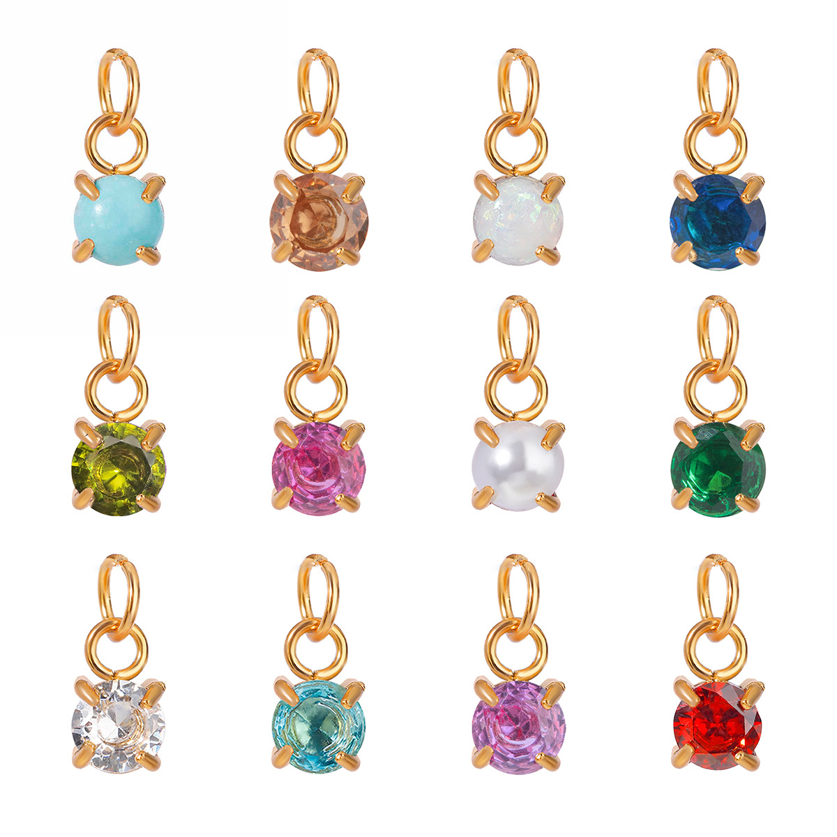 Europa y los Estados Unidos transfronterizos inswind moda exquisita 18k oro acero inoxidable diciembre joyería accesorios joyería al por mayor image 19