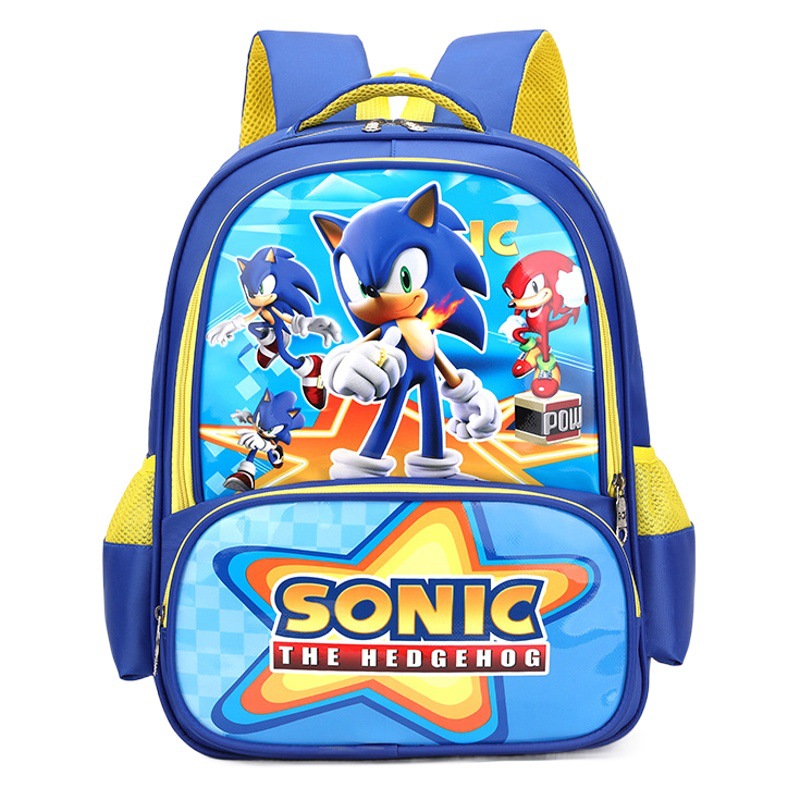 Spider-Man bolsa de dibujos animados de alivio de carga de protección de la columna Nuevo estudiante de la escuela primaria mochila 1-5 grado niños