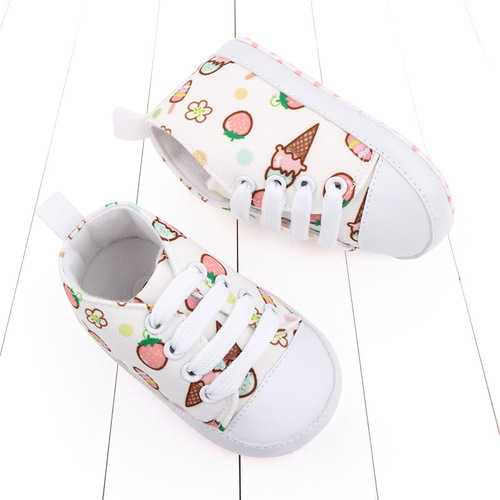 Casual front lace up sneakers baby toddler shoes baby shoes toddler shoes baby shoes 2690