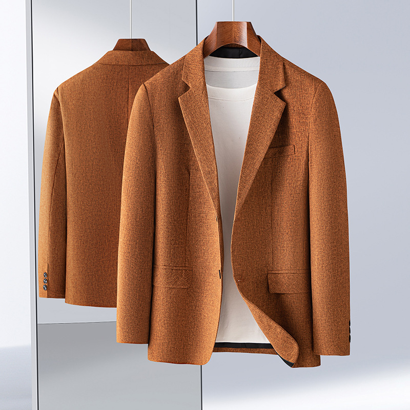 2024 primavera y otoño nuevos trajes casuales de bienestar para hombres delgados vestidos de fiesta para hombres vestidos de negocios para caballeros