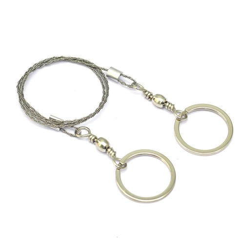 360-degree rotating universal wire saw, portable wire saw, survival saw, wire saw, outdoor survival wire saw, blister pack