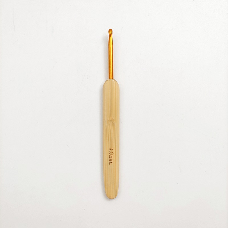 Cabeza de oro con mango de bambú de color primario 4.0