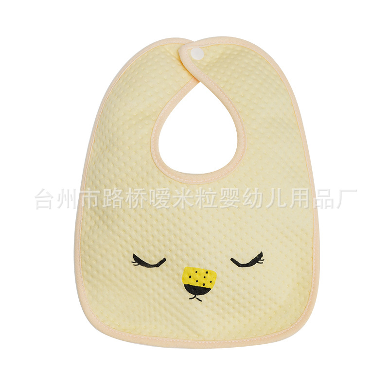 Algodón espacio de algodón capa de aire de dibujos animados lindo babero