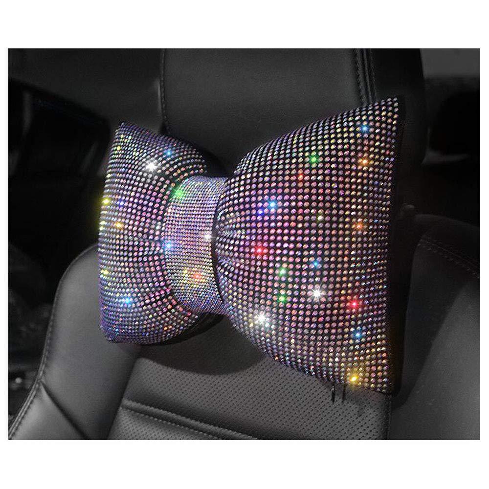 Diamante arco almohada coche caliente rhinestone completo diamante rhinestone flash diamante arco cintura almohada