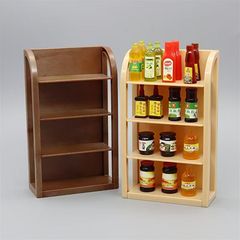 ミニシミュレーションスーパーマーケットの棚ディスプレイキャビネットミニチュアシミュレーション食品おもちゃと飲料子供用ままごとモデルおもちゃの装飾品