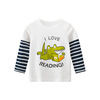 Autumn children's T-shirt for boys, long-sleeve, clothing, children's clothing, Korean style, long sleeve