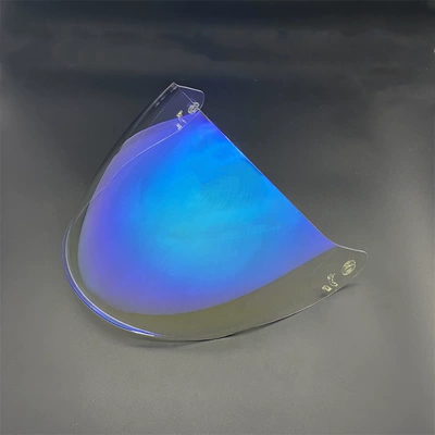 Uv-Resistant, Motorcycle Three-Quarter Helmet | Dəbilqə (Kaska) aksesuarları - of608-aurora-blue