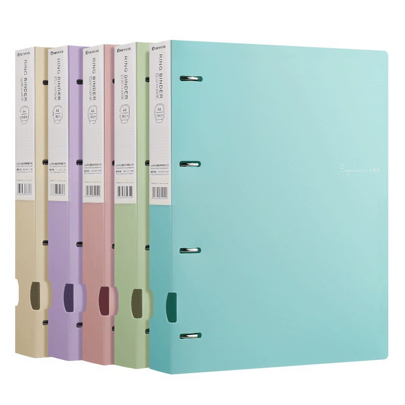 A4 четырехhole переплет Binder офис хранения информационный тестовый лист клип быстрая работа клип папка фолдера ... фабричная прямая продажа