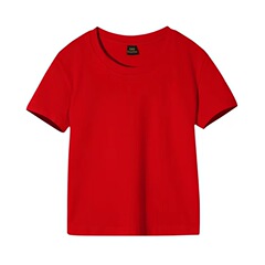 200g men's and women's children's T-shirts, combed pure cotton round neck, plain short sleeves, multi-color half sleeves, customizable, loose fit, summer wear