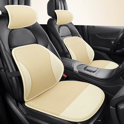 Seat Cushion Car Seat Cushion | Waist support - warm-rice-headrest