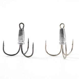 Lead Sinker Three-Hook Lure with Three Claws, Barbed Casting Rod for Long Casting, Lead Sinker Model with Three Anchor Hooks