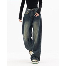 O 47335 High Waist Loose Jeans ����ţ�п� ����ѷ�羳ŷ��