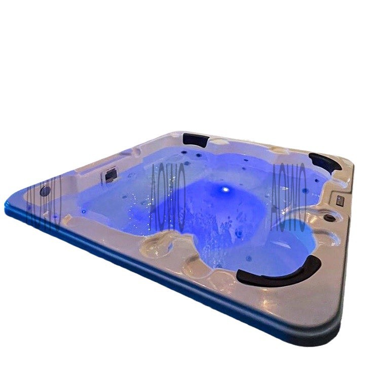 bañera acrílica gran piscina al aire libre bañera de hidromasaje al aire libre 7 personas piscina spa bañera de jacuzzi piscina de remojo al aire libre
