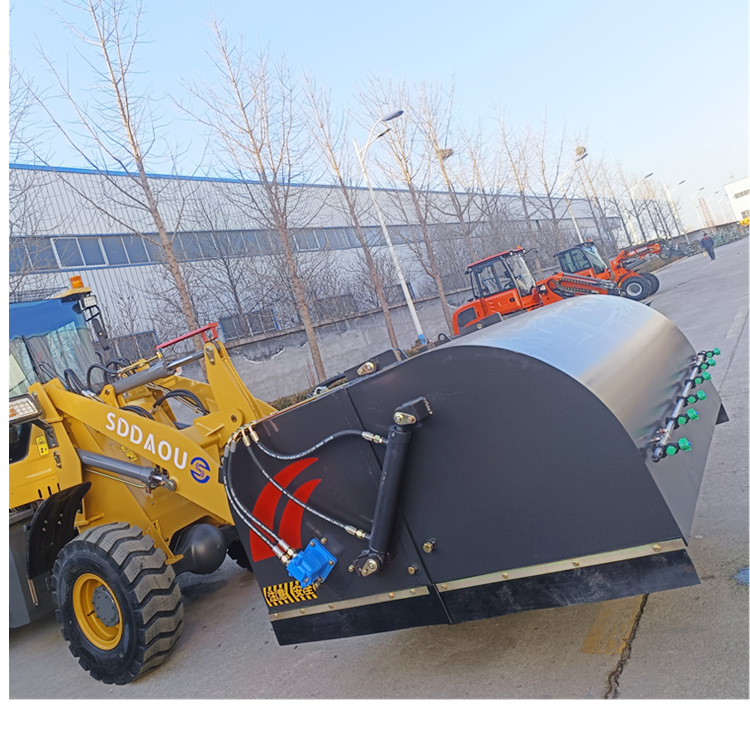 液压马达装载机清扫器 厂家直销铲车叉车清扫器 工地渣土清扫机