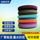 Wholesale dense grain shuttleless machine color polyester webbing wrap edge belt color backpack belt latex silk textile stretch rope